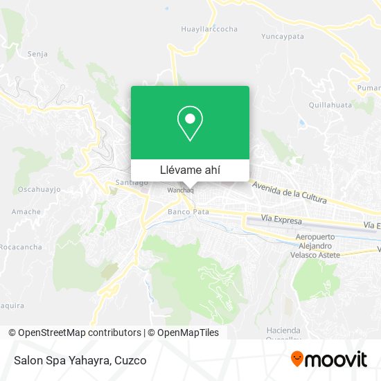 Mapa de Salon Spa Yahayra
