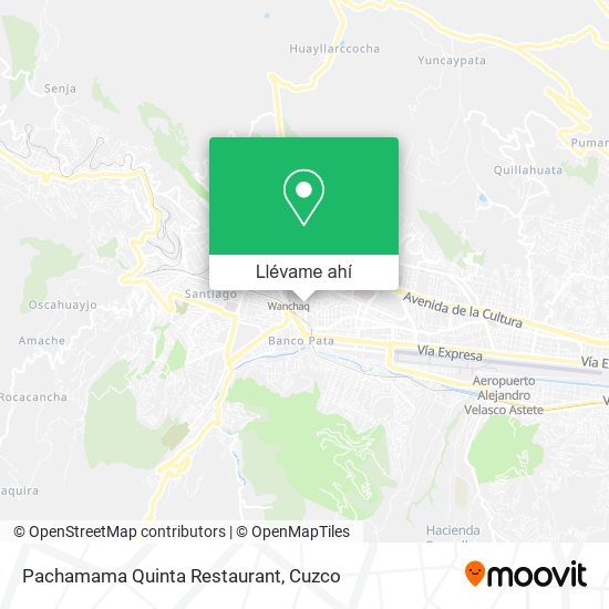 Mapa de Pachamama Quinta Restaurant