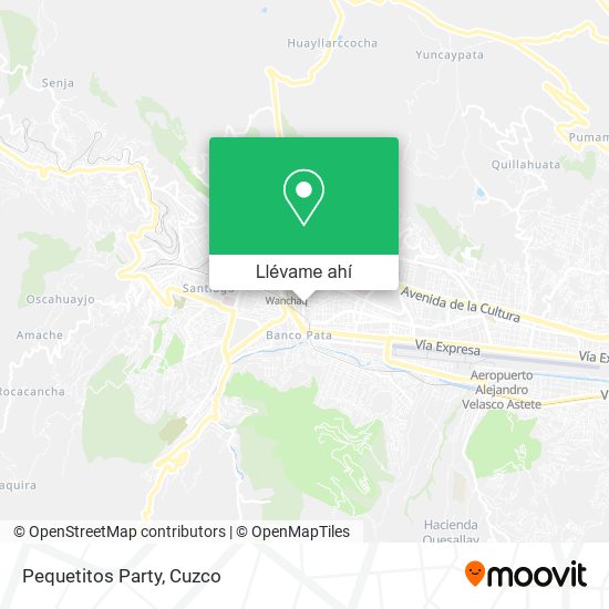Mapa de Pequetitos Party