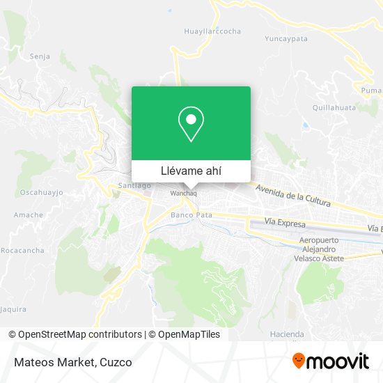 Mapa de Mateos Market