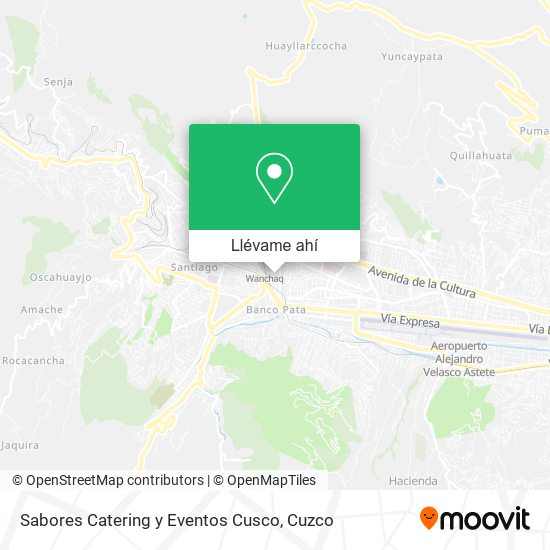 Mapa de Sabores Catering y Eventos Cusco