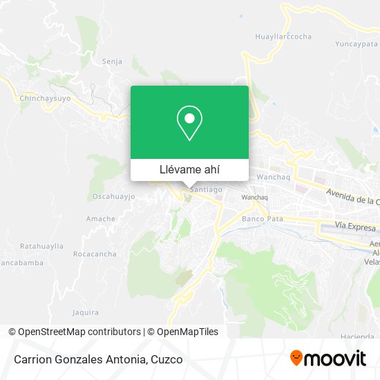 Mapa de Carrion Gonzales Antonia