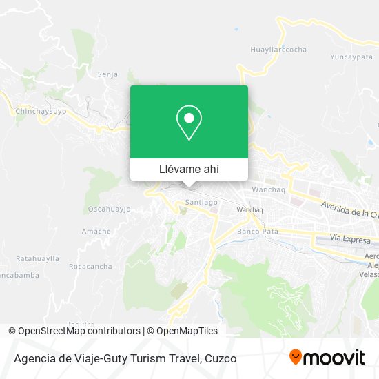 Mapa de Agencia de Viaje-Guty Turism Travel
