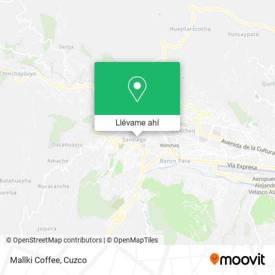 Mapa de Mallki Coffee