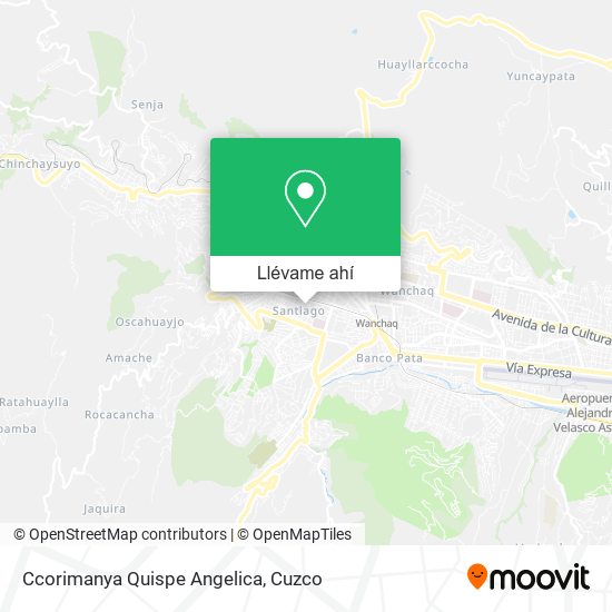 Mapa de Ccorimanya Quispe Angelica