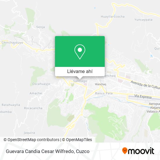 Mapa de Guevara Candia Cesar Wilfredo