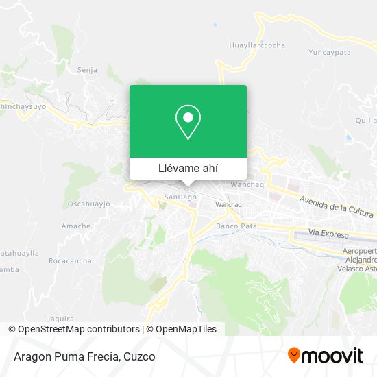 Mapa de Aragon Puma Frecia