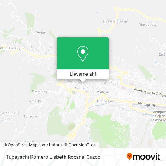 Mapa de Tupayachi Romero Lisbeth Roxana