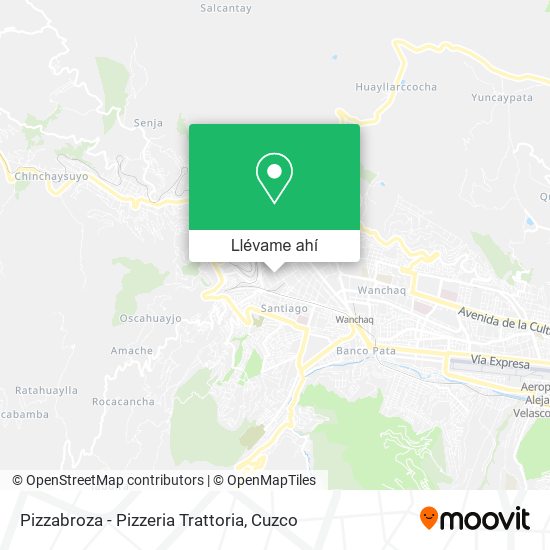 Mapa de Pizzabroza - Pizzeria Trattoria
