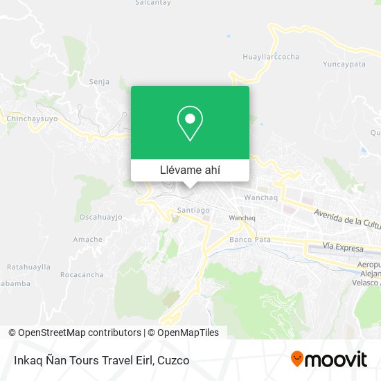 Mapa de Inkaq Ñan Tours Travel Eirl