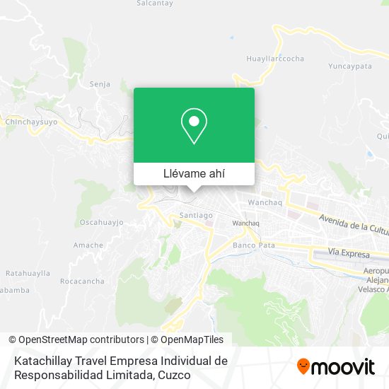 Mapa de Katachillay Travel Empresa Individual de Responsabilidad Limitada