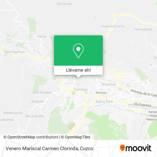 Mapa de Venero Mariscal Carmen Clorinda