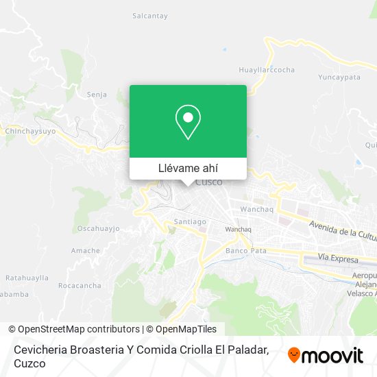 Mapa de Cevicheria Broasteria Y Comida Criolla El Paladar