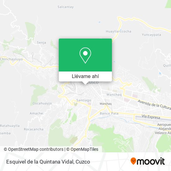 Mapa de Esquivel de la Quintana Vidal