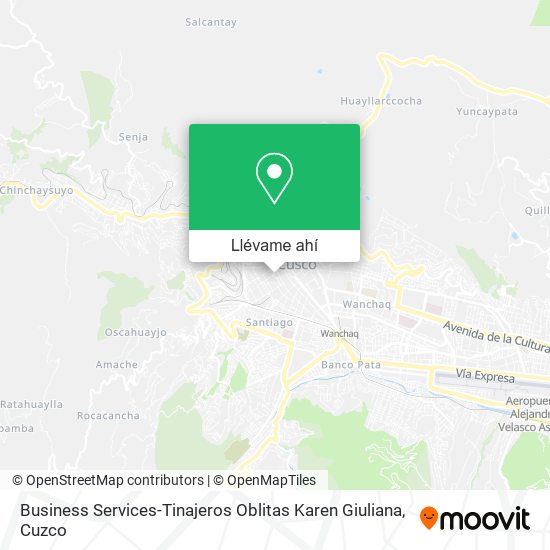 Mapa de Business Services-Tinajeros Oblitas Karen Giuliana