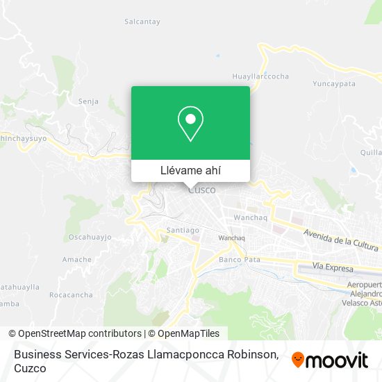 Mapa de Business Services-Rozas Llamacponcca Robinson