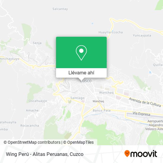 Mapa de Wing Perú - Alitas Peruanas