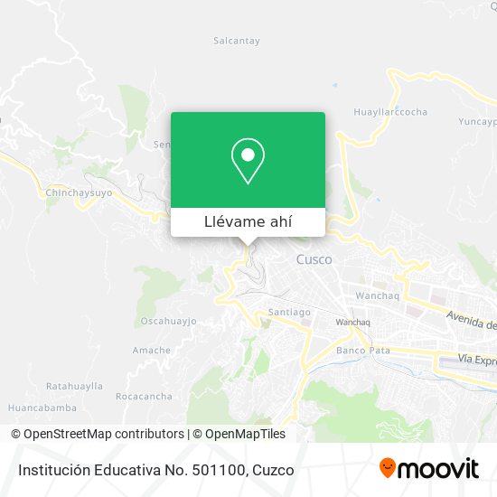 Mapa de Institución Educativa No. 501100