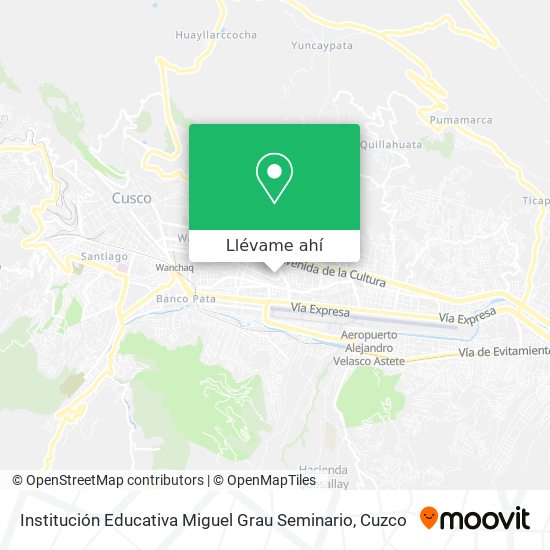 Mapa de Institución Educativa Miguel Grau Seminario