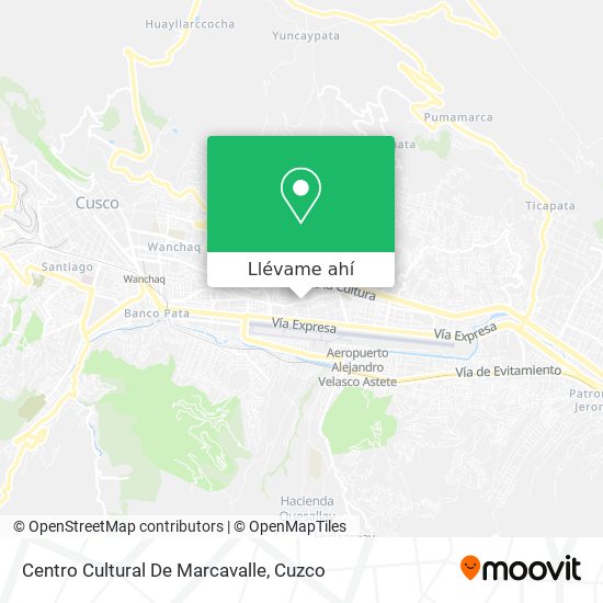 Mapa de Centro Cultural De Marcavalle