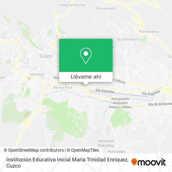 Mapa de Institución Educativa Inicial Maria Trinidad Enriquez