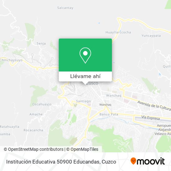 Mapa de Institución Educativa 50900 Educandas