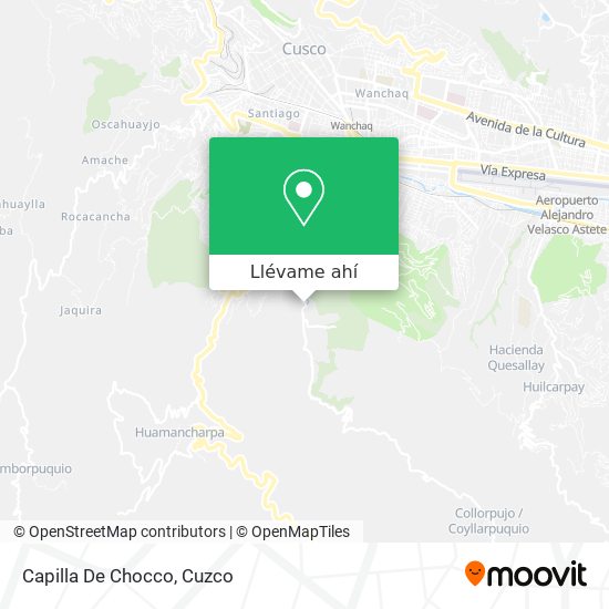 Mapa de Capilla De Chocco