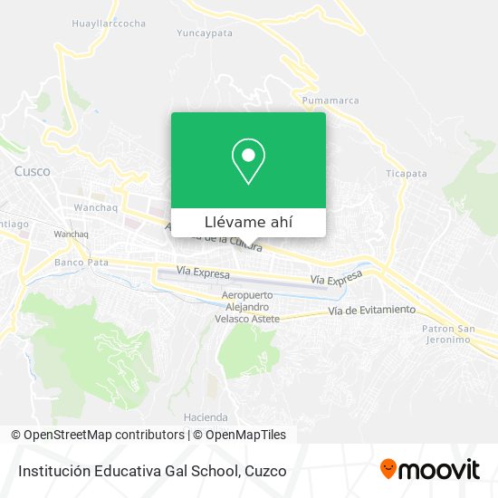 Mapa de Institución Educativa Gal School