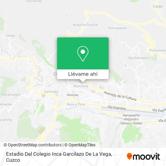 Mapa de Estadio Del Colegio Inca Garcilazo De La Vega