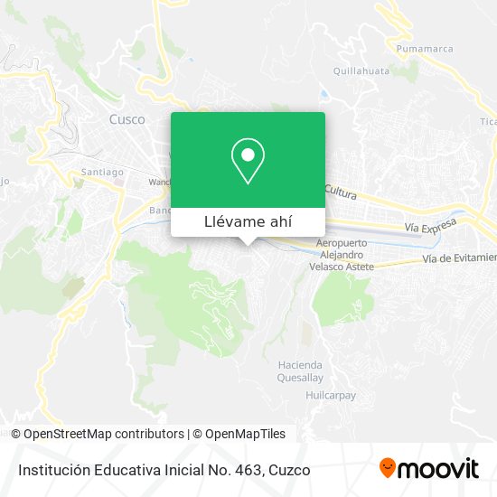 Mapa de Institución Educativa Inicial No. 463