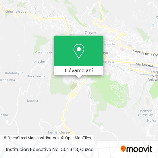 Mapa de Institución Educativa No. 501318