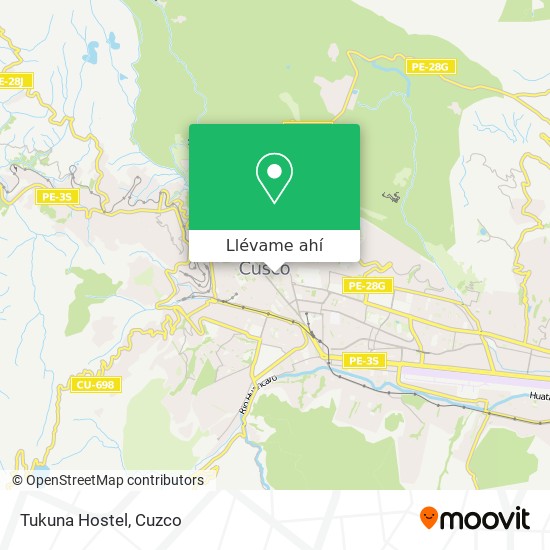 Mapa de Tukuna Hostel