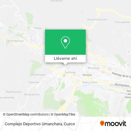 Mapa de Complejo Deportivo Umanchata