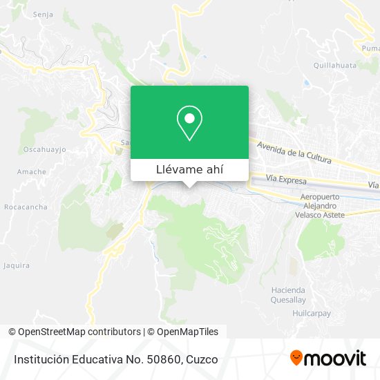 Mapa de Institución Educativa No. 50860