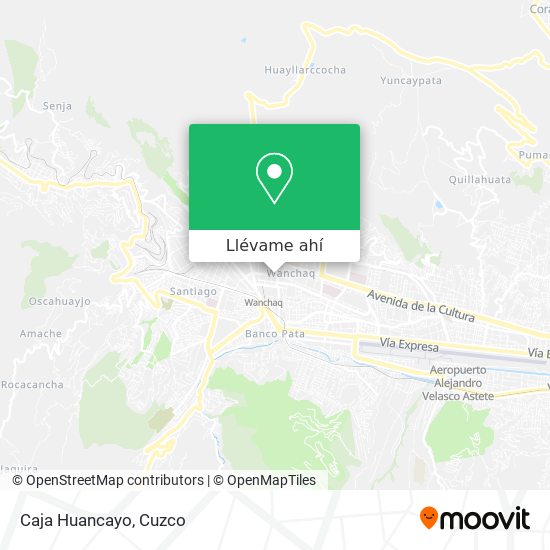 Mapa de Caja Huancayo