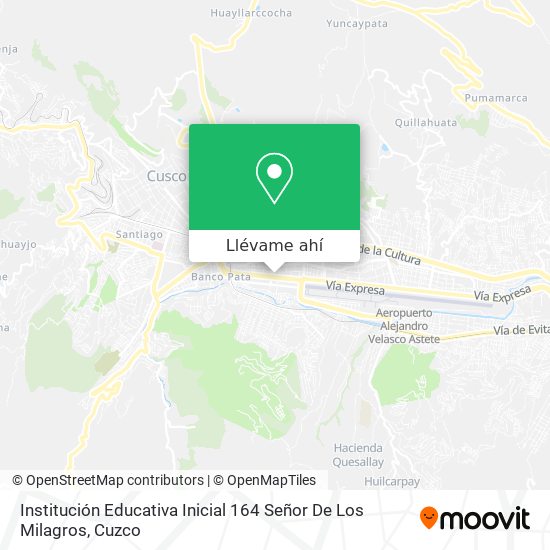 Mapa de Institución Educativa Inicial 164 Señor De Los Milagros