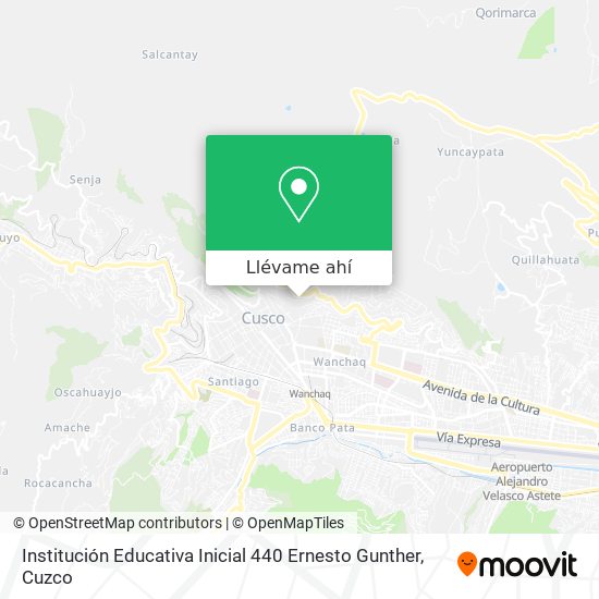Mapa de Institución Educativa Inicial 440 Ernesto Gunther