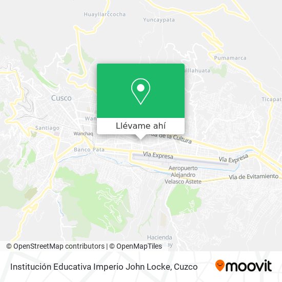 Mapa de Institución Educativa Imperio John Locke