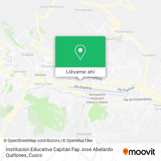 Mapa de Institución Educativa Capitán Fap José Abelardo Quiñones