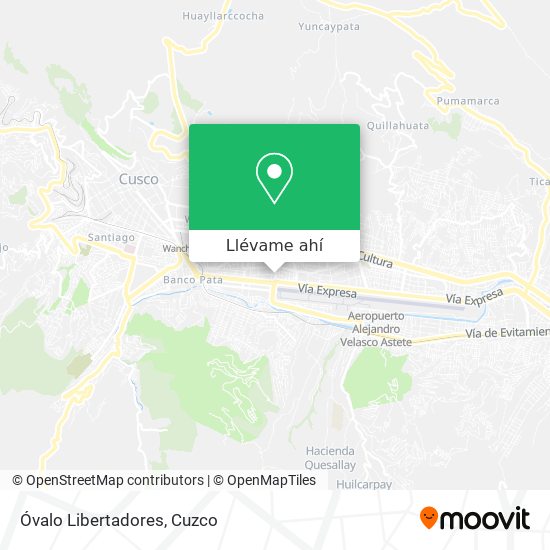 Mapa de Óvalo Libertadores