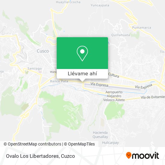 Mapa de Ovalo Los Libertadores
