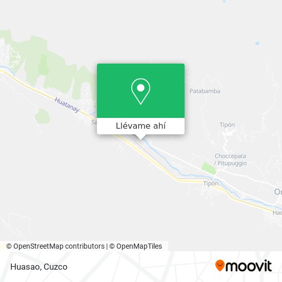 Mapa de Huasao