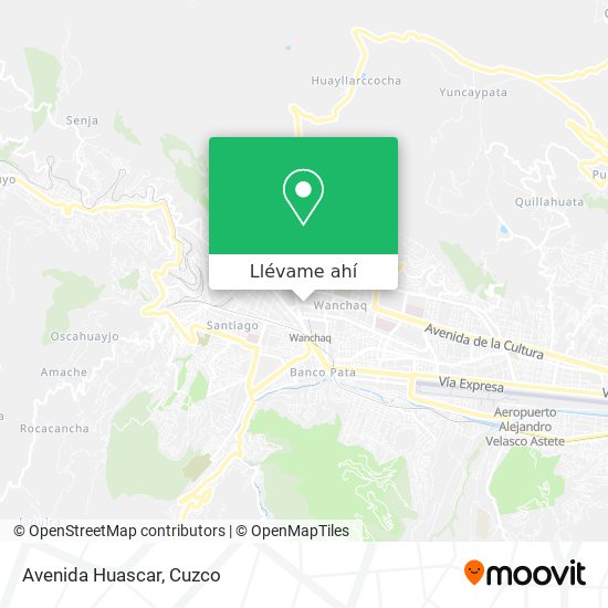 Mapa de Avenida Huascar