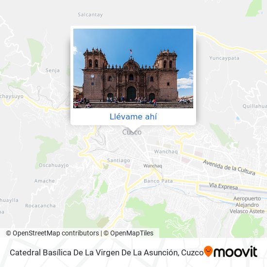 Mapa de Catedral Basílica De La Virgen De La Asunción