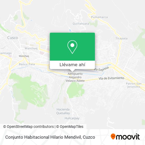 Mapa de Conjunto Habitacional Hilario Mendivil