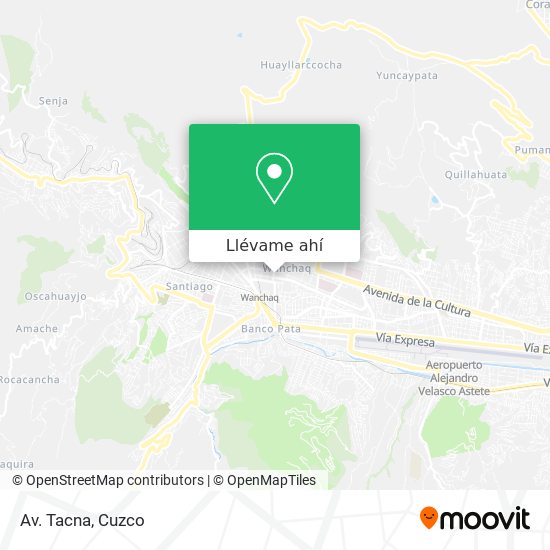 Mapa de Av. Tacna