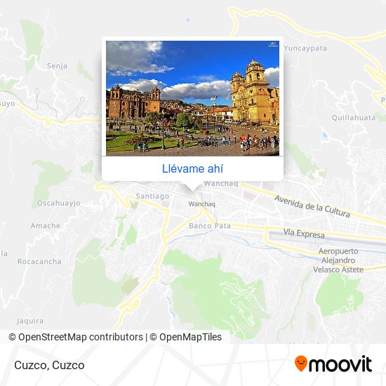 Mapa de Cuzco