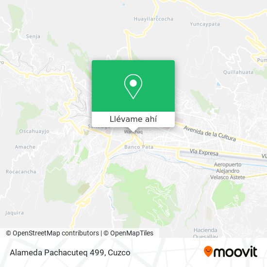 Mapa de Alameda Pachacuteq 499