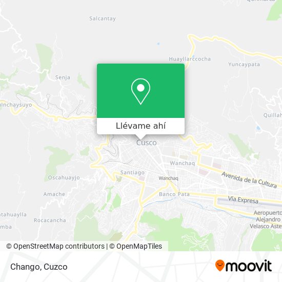 Mapa de Chango