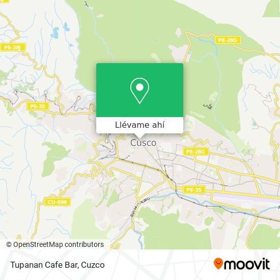 Mapa de Tupanan Cafe Bar